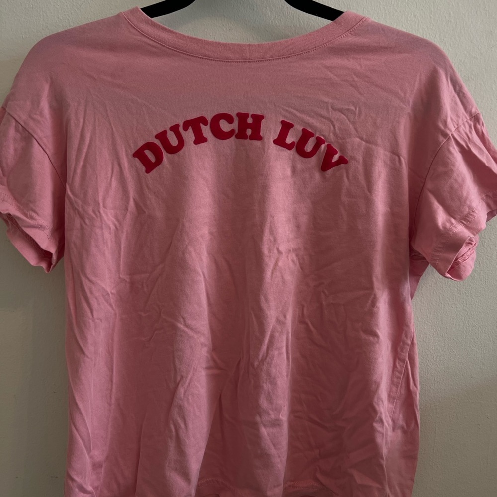 Pink Dutch Bro’s shirt